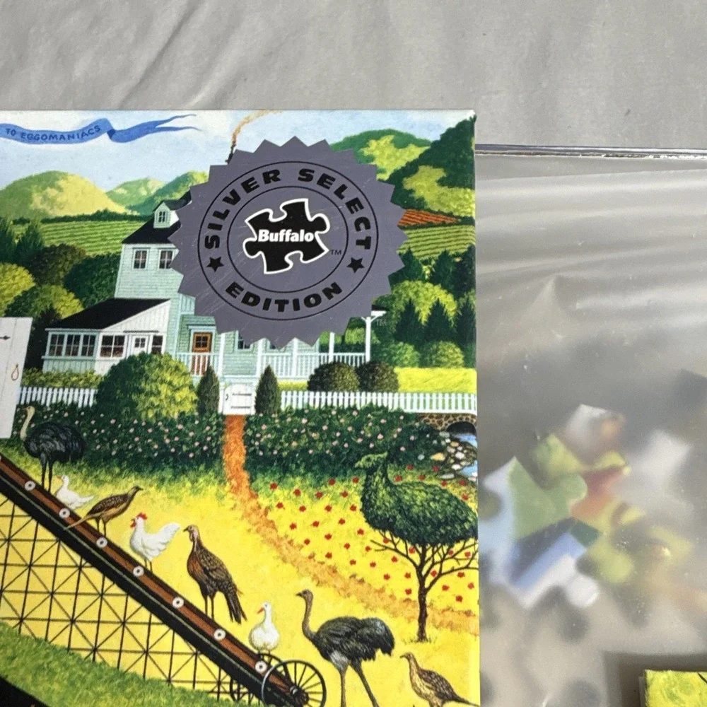 Buffalo Games Silver Select Charles Wysocki Farm 1000-Piece Jigsaw Puzzle